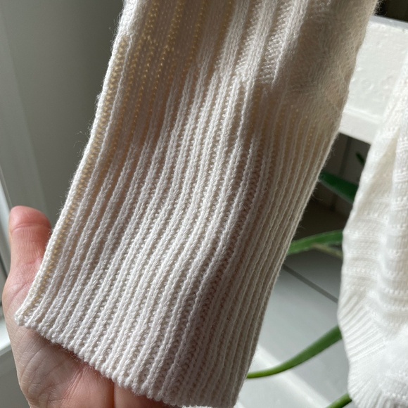 WOMENS PLUS SIZE DRESS BARN OFF WHITE TURTLENECK KNIT SWEATER SIZE 2X NEW - Picture 7 of 10